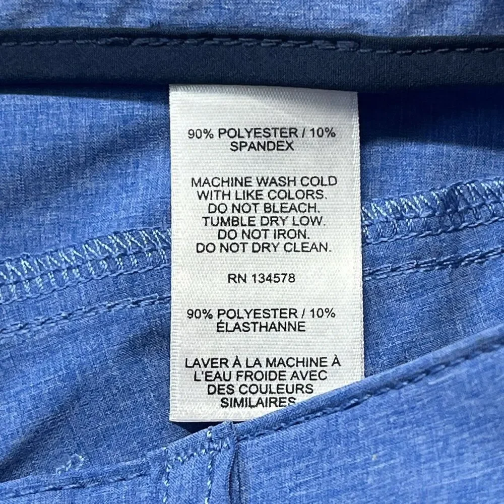 Vinyard Vines Shorts Mens 32 Blue OTG Offshore Performance Preppy Athleisure